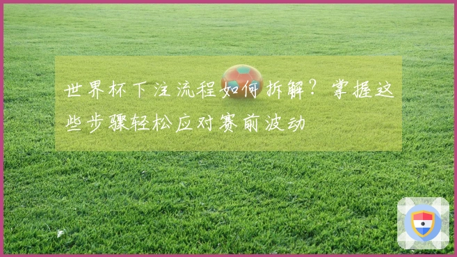世界杯下注流程如何拆解？掌握这些步骤轻松应对赛前波动
